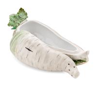 An M.S. Kuznetsov Porcelain Parsnip-Form Covered Box
