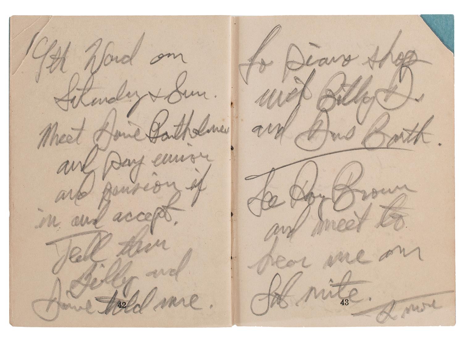 [MUSIC] -- [DOMINO, Antoine "Fats" (1928-2017), his copy]. Price List and Conditions. New Orleans, LA: American Federation of Musicians, [1948].