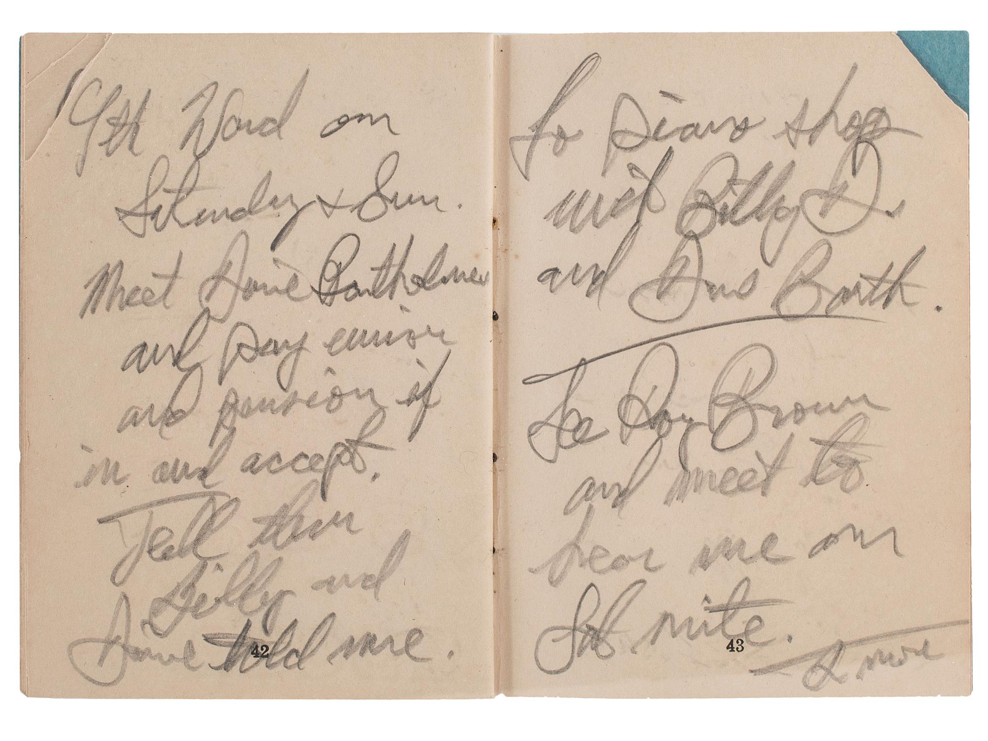 [MUSIC] -- [DOMINO, Antoine "Fats" (1928-2017), his copy]. Price List and Conditions. New Orleans, LA: American Federation of Musicians, [1948].