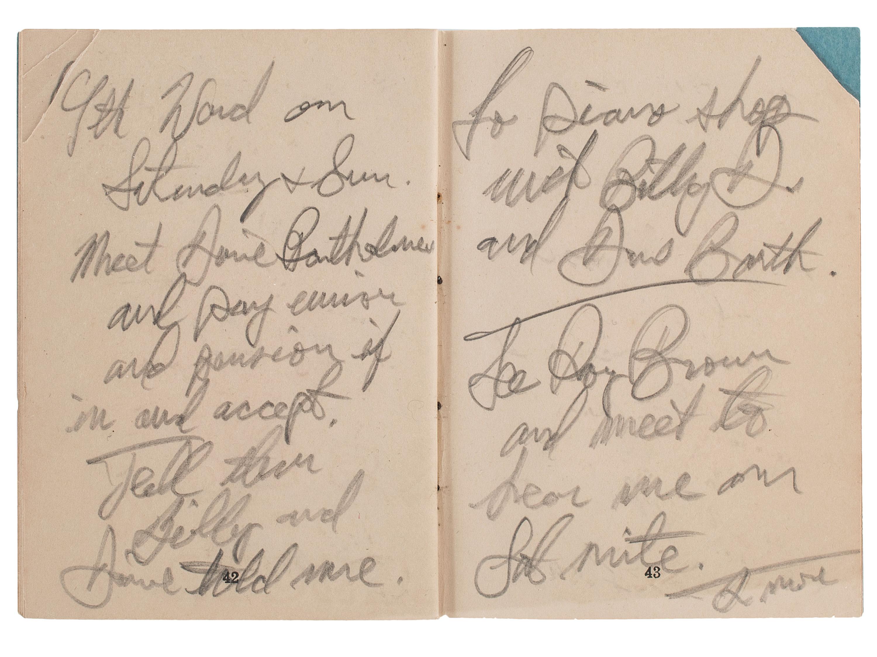 [MUSIC] -- [DOMINO, Antoine "Fats" (1928-2017), his copy]. Price List and Conditions. New Orleans, LA: American Federation of Musicians, [1948].