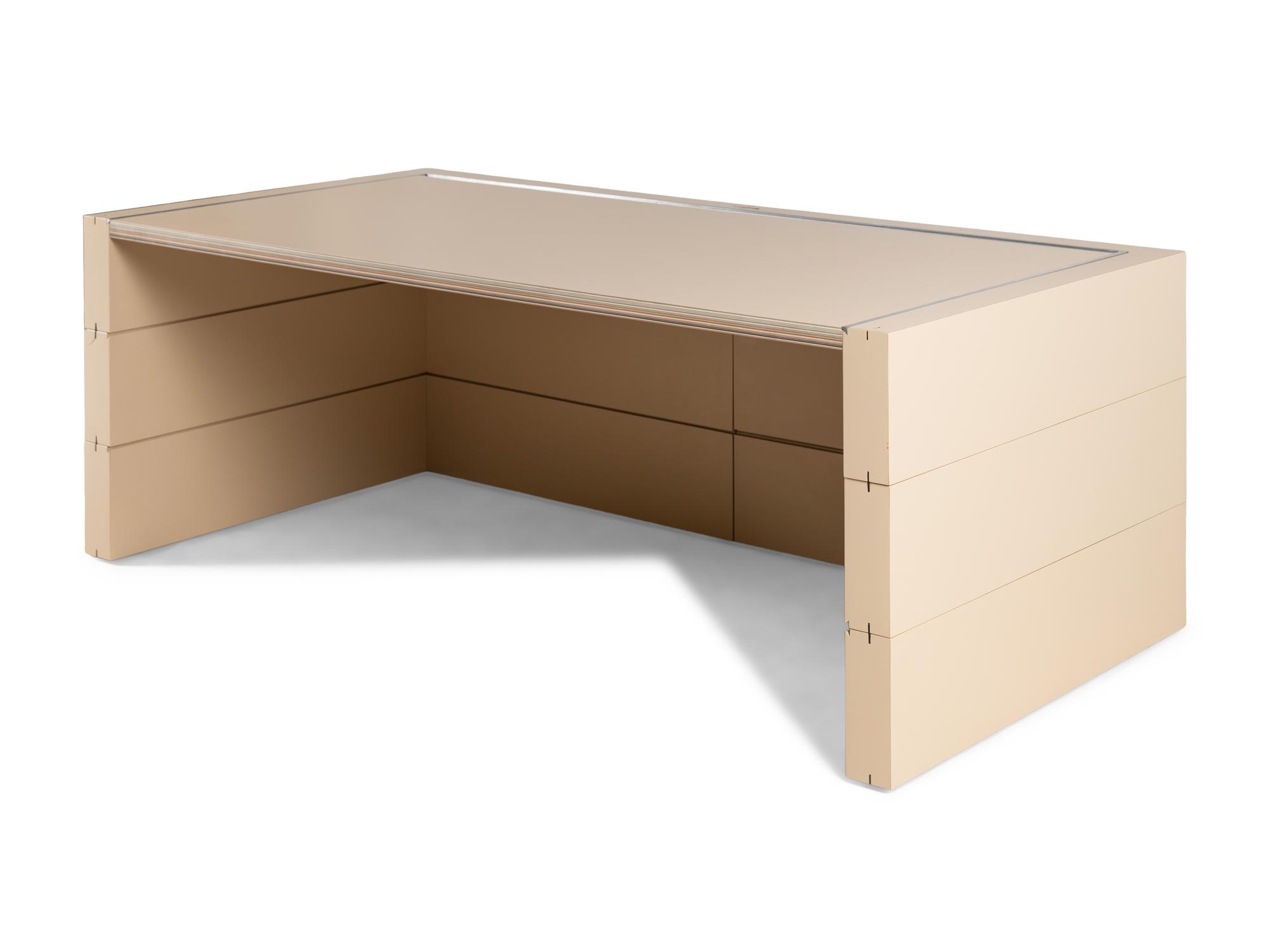 Donated - An L System Desk by Emilio Ambasz, 1983