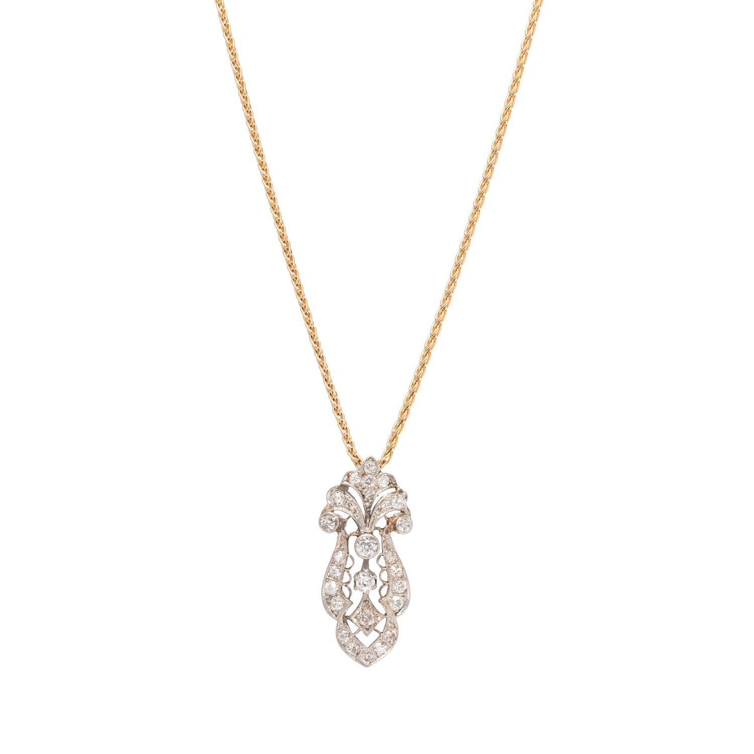 DIAMOND PENDANT/NECKLACE