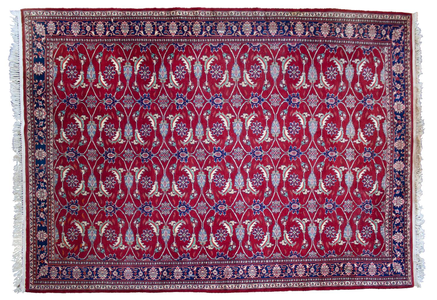 A Persian Wool Rug 8 feet 8 inches x 6 feet 3 inches. — 20TH CENTURY