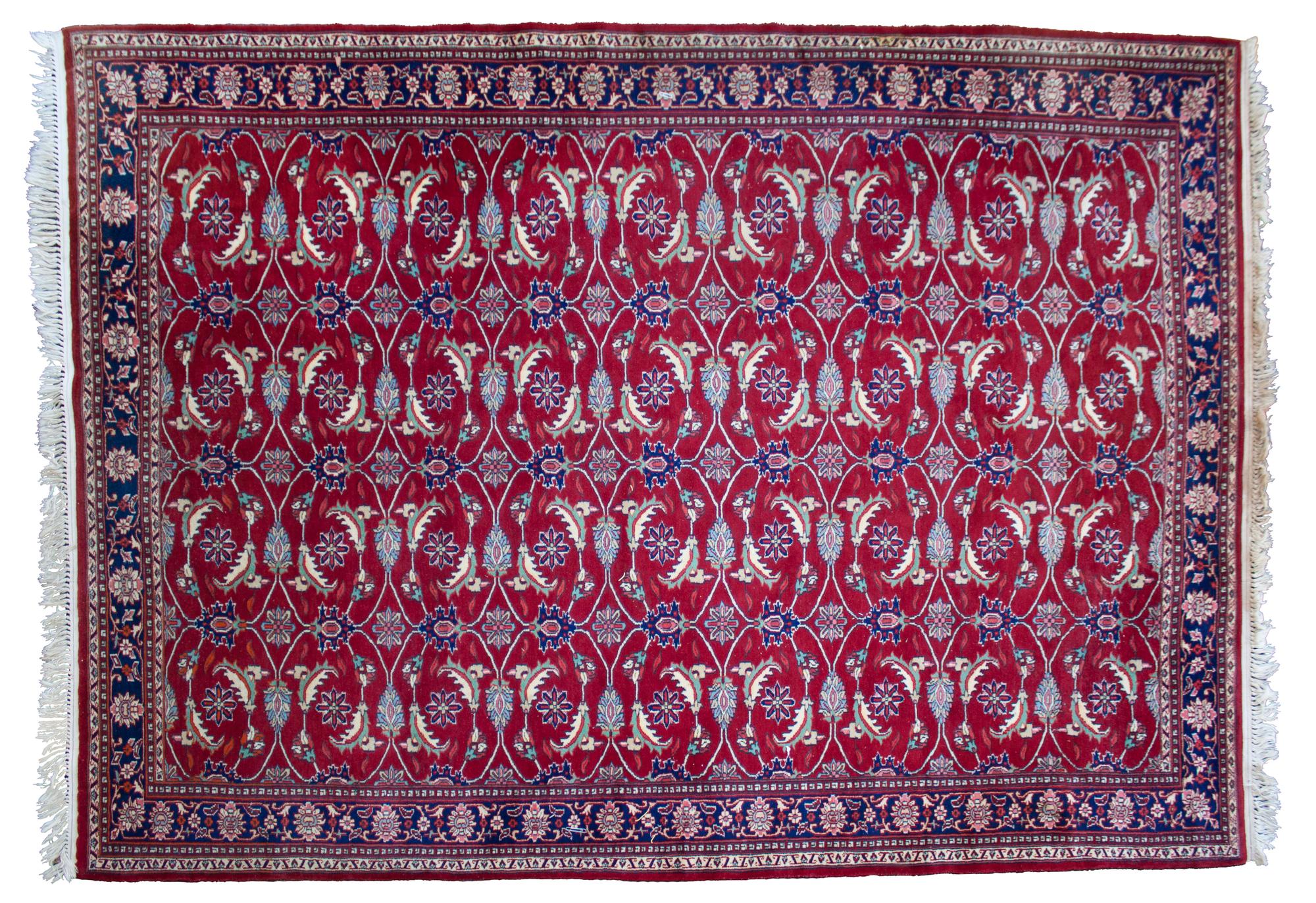 A Persian Wool Rug 8 feet 8 inches x 6 feet 3 inches. — 20TH CENTURY