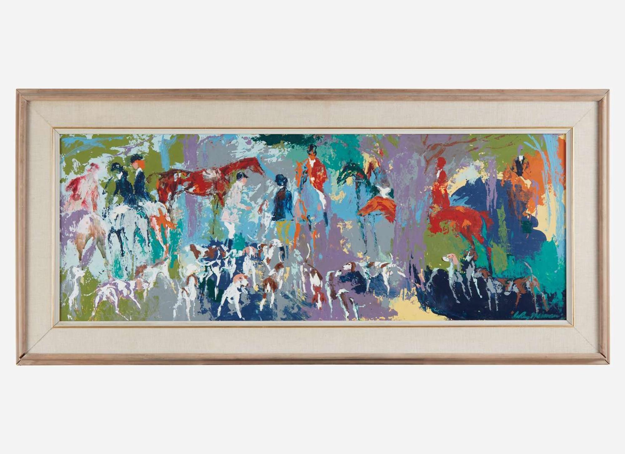 LeRoy Neiman (American, 1921-2012) - The Hunt