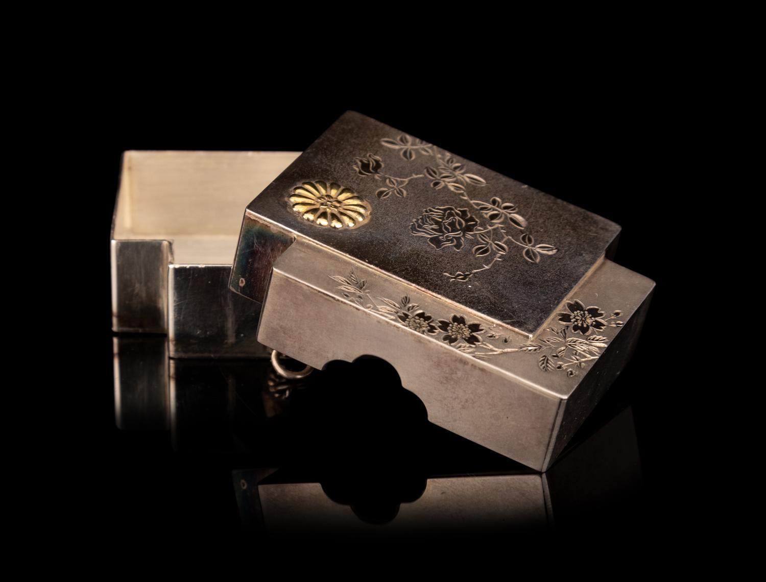 A Japanese Double Box-Form Bonbonnière