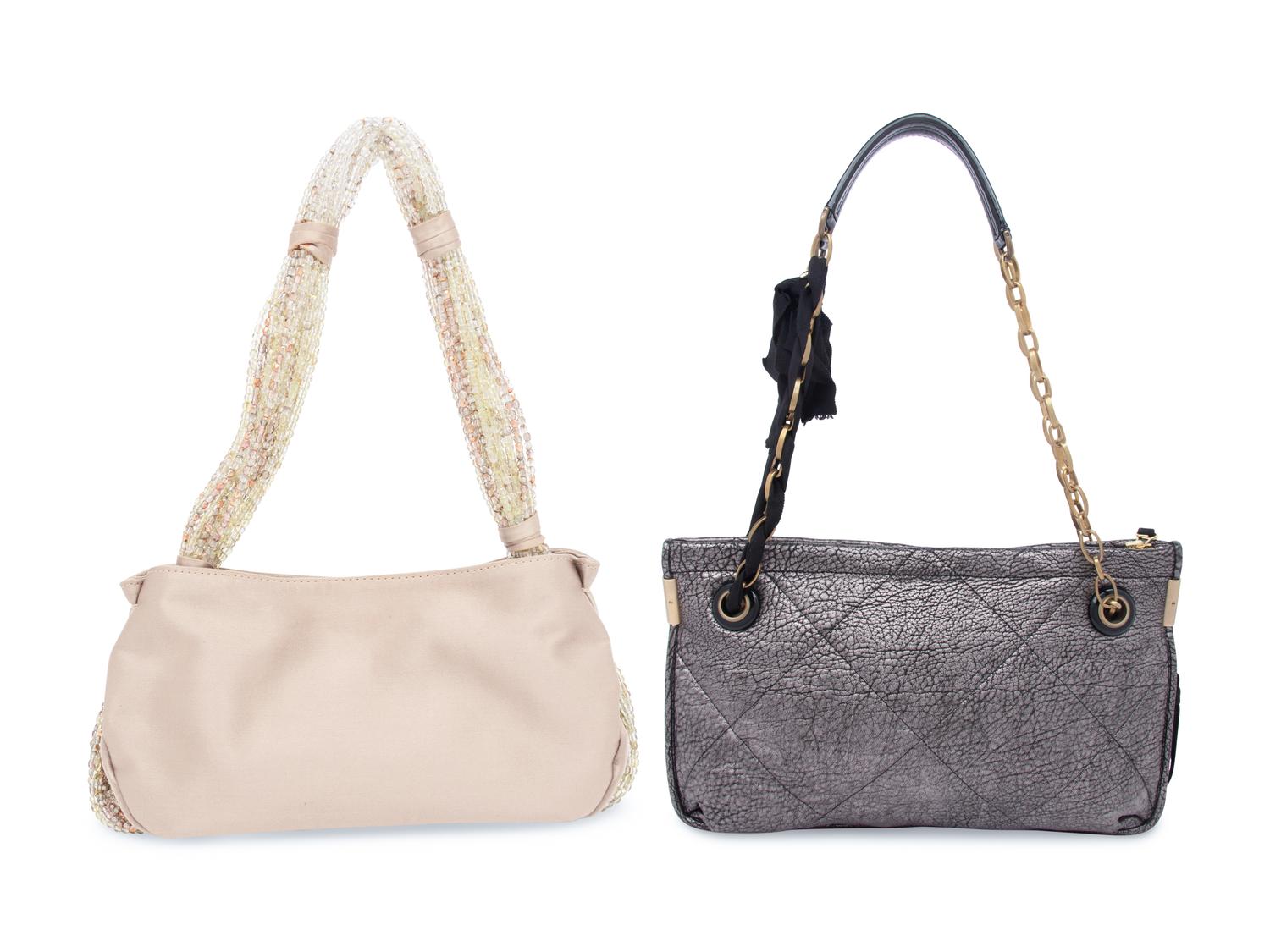 Lanvin & Armani, Two Handbags