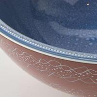 A Wedgwood Norman Wilson (1902-1985) Unique Ware Bowl UK, 1960s