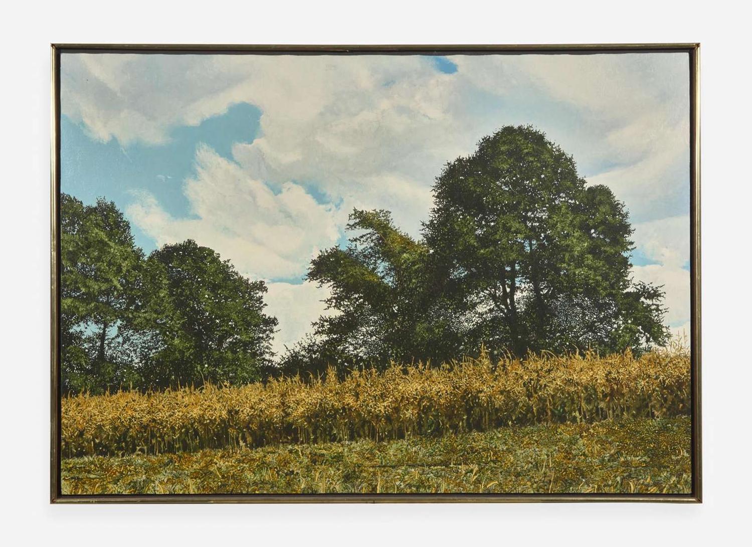 J. Wayne Byström (American, 20th Century) - Cornfield