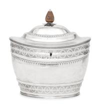 A George III Silver Tea Caddy