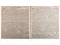 [SLAVERY & ABOLITION]. Advertisements for the return of freedom seekers published in 8 issues of The National Intelligencer . Washington, DC: May-August 1837.