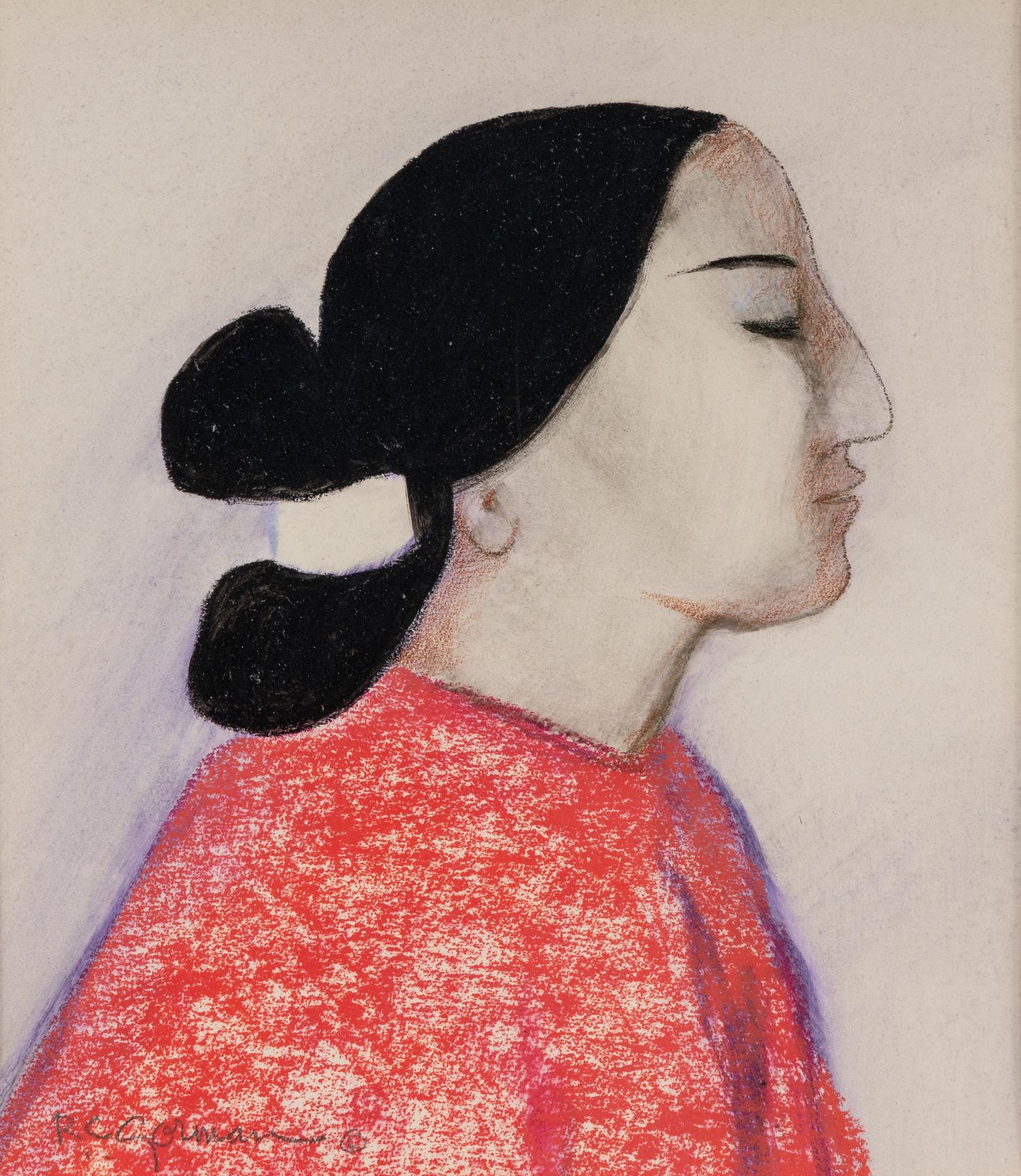 Woman in Profile