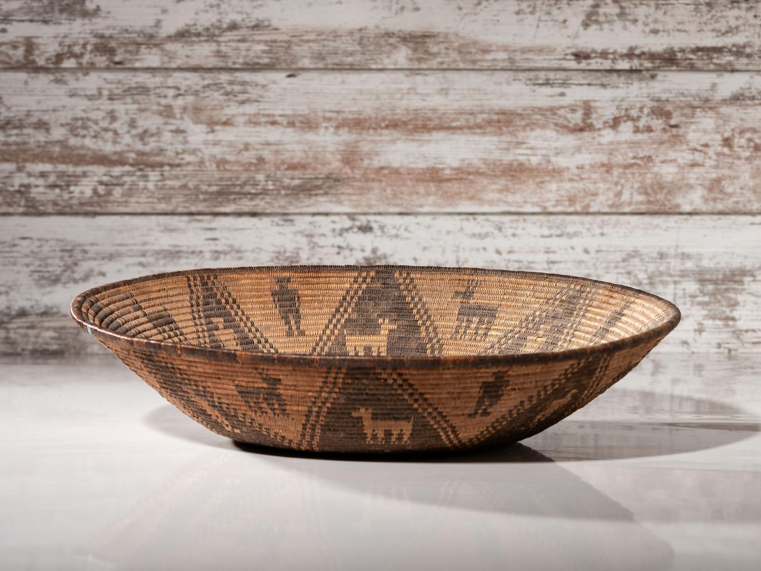 Apache Figural Basket