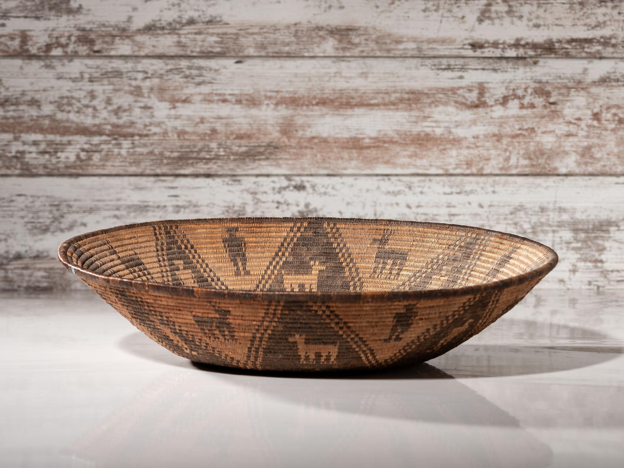 Apache Figural Basket
