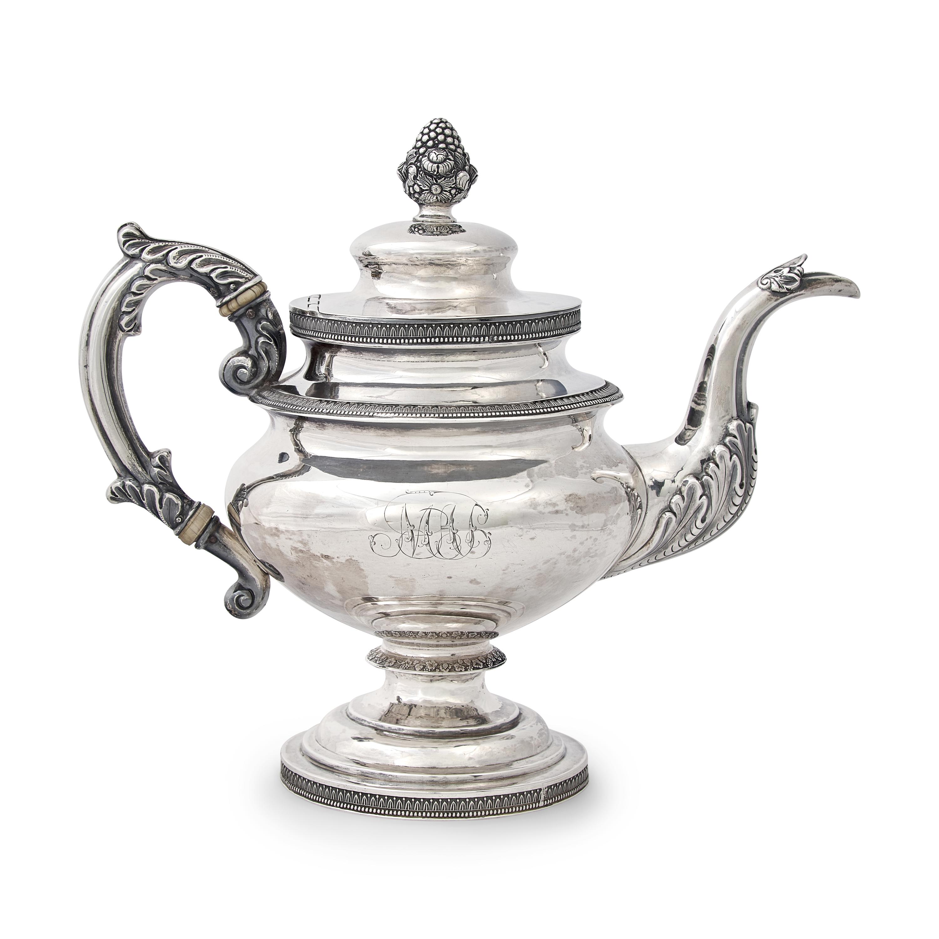 A Classical Silver Teapot