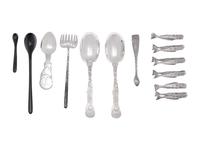 A Collection of Tiffany & Co. Silver Flatware Articles