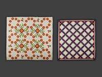 An Applique Whig Rose Quilt and a Pieced Quilt