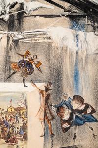Five Prints from Currier & Ives as Interpreted by Salvador Dali (including New York Central Park Winter; American Trotting Horses No. 2; Les Fleurs et Fruits; American Yachting Scene; Fire! Fire! Fire!)