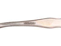 Eighteen American Silver Salt Cellars and Twelve Associated Silver Salt Spoons