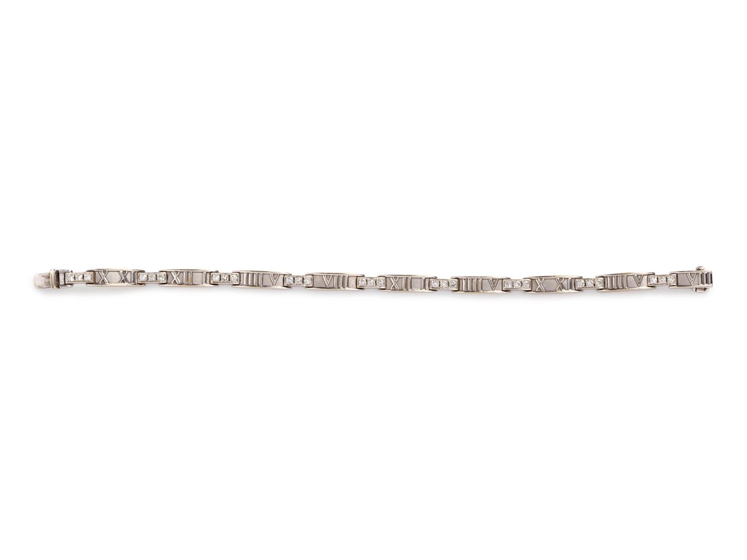 TIFFANY & CO., ITALY, DIAMOND 'ATLAS' BRACELET