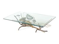 Brutalist 'Butterfly' Coffee Table