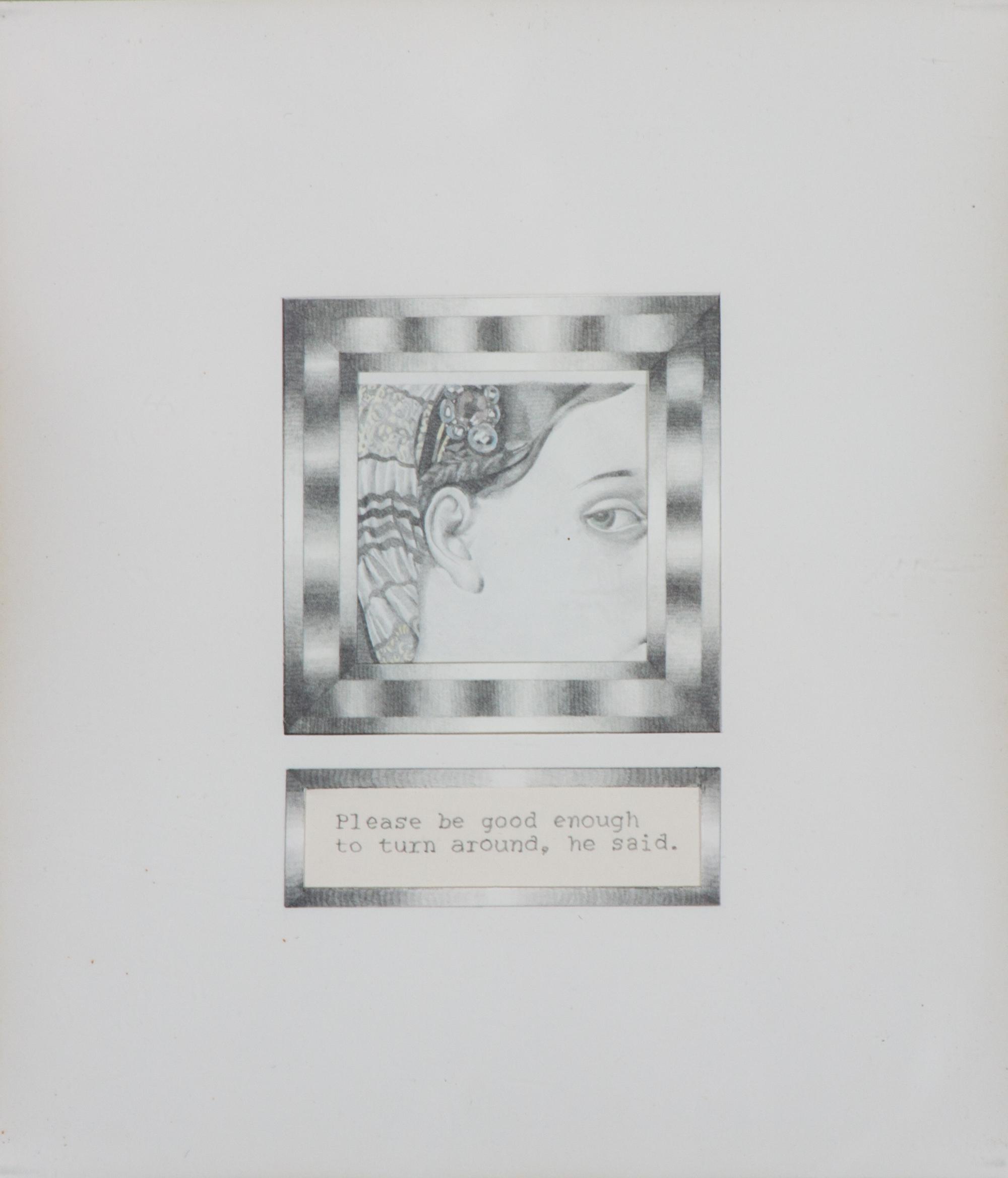 Dotty Attie, (American, b. 1938), Untitled (If You Give Your Consent, He Said...), A Suite of Eight Works