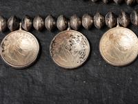 Navajo Coin Squash Blossom Necklace