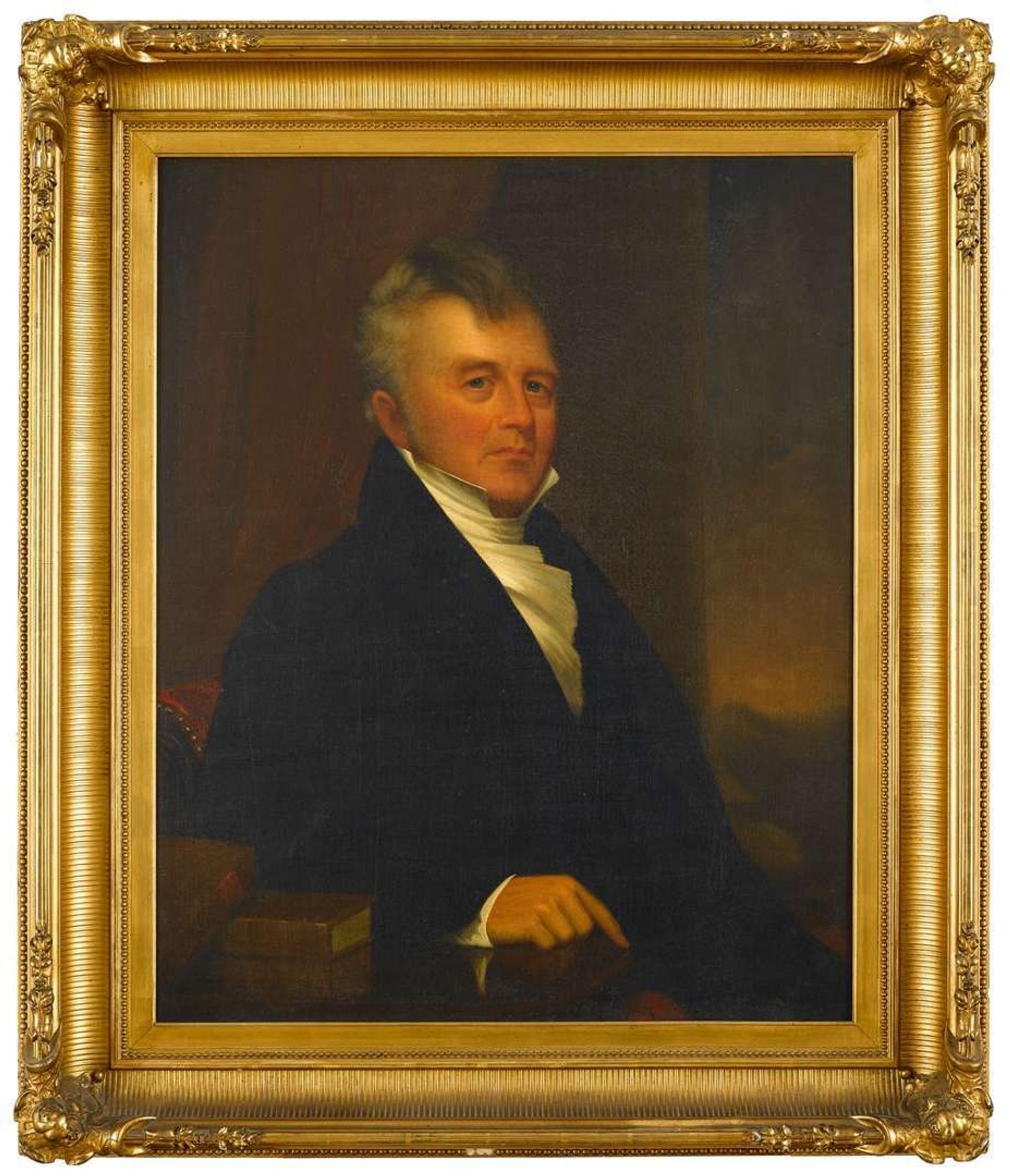 American School 19th century portrait of luther lawrence (1778-1839)