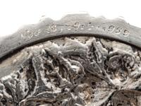 Three American Silver Repousse Table Wares