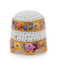 A Meissen Porcelain Thimble