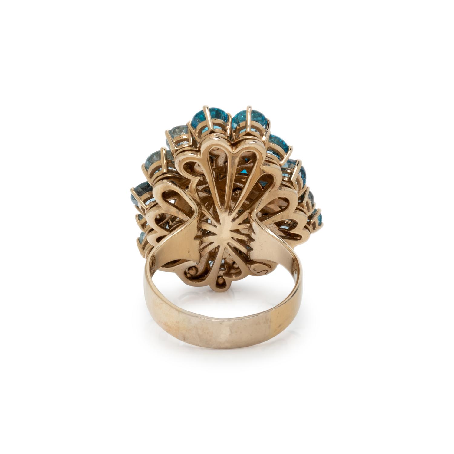 H. STERN, BLUE TOPAZ 'GRUPO CORPO' RING