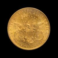 A United States 1893-S Liberty Head $20 Gold Coin
