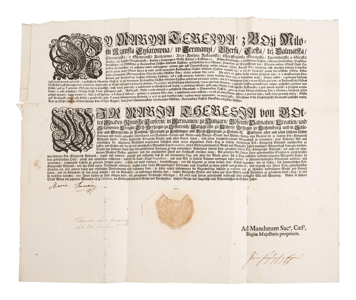 [AUTOGRAPHS]. Signatures of British and European royalty, including: