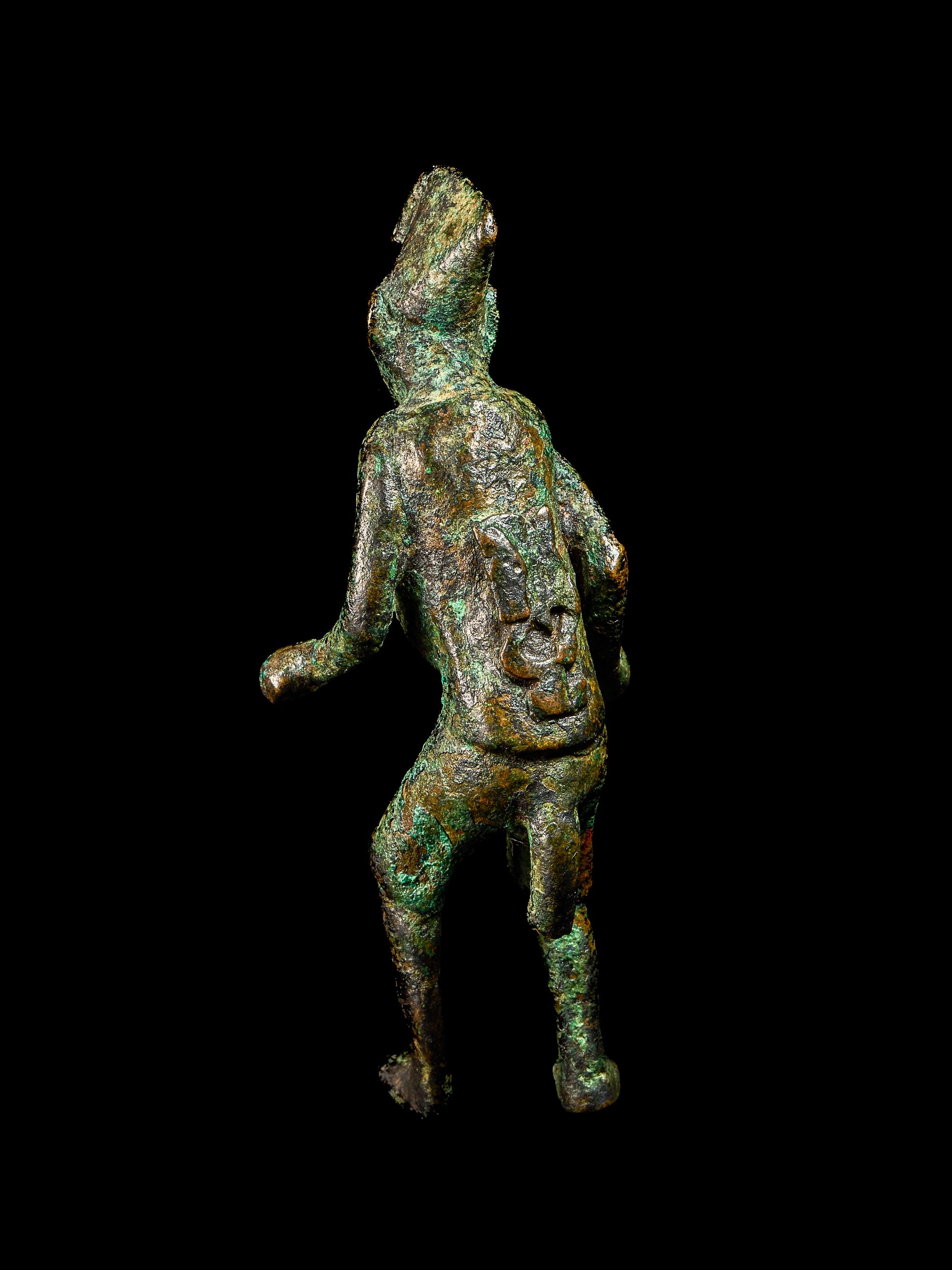 A Hellenistic Bronze Comic Actor as a Monkey