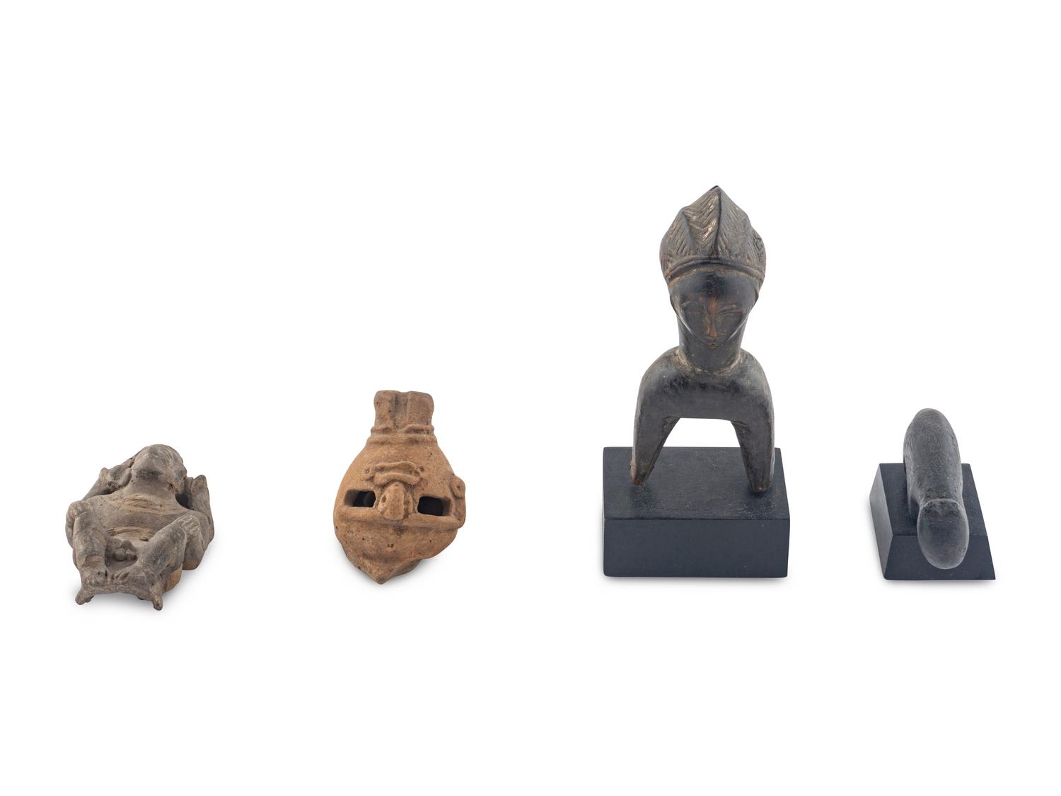 A Collection of Ethnographic Figures and Items