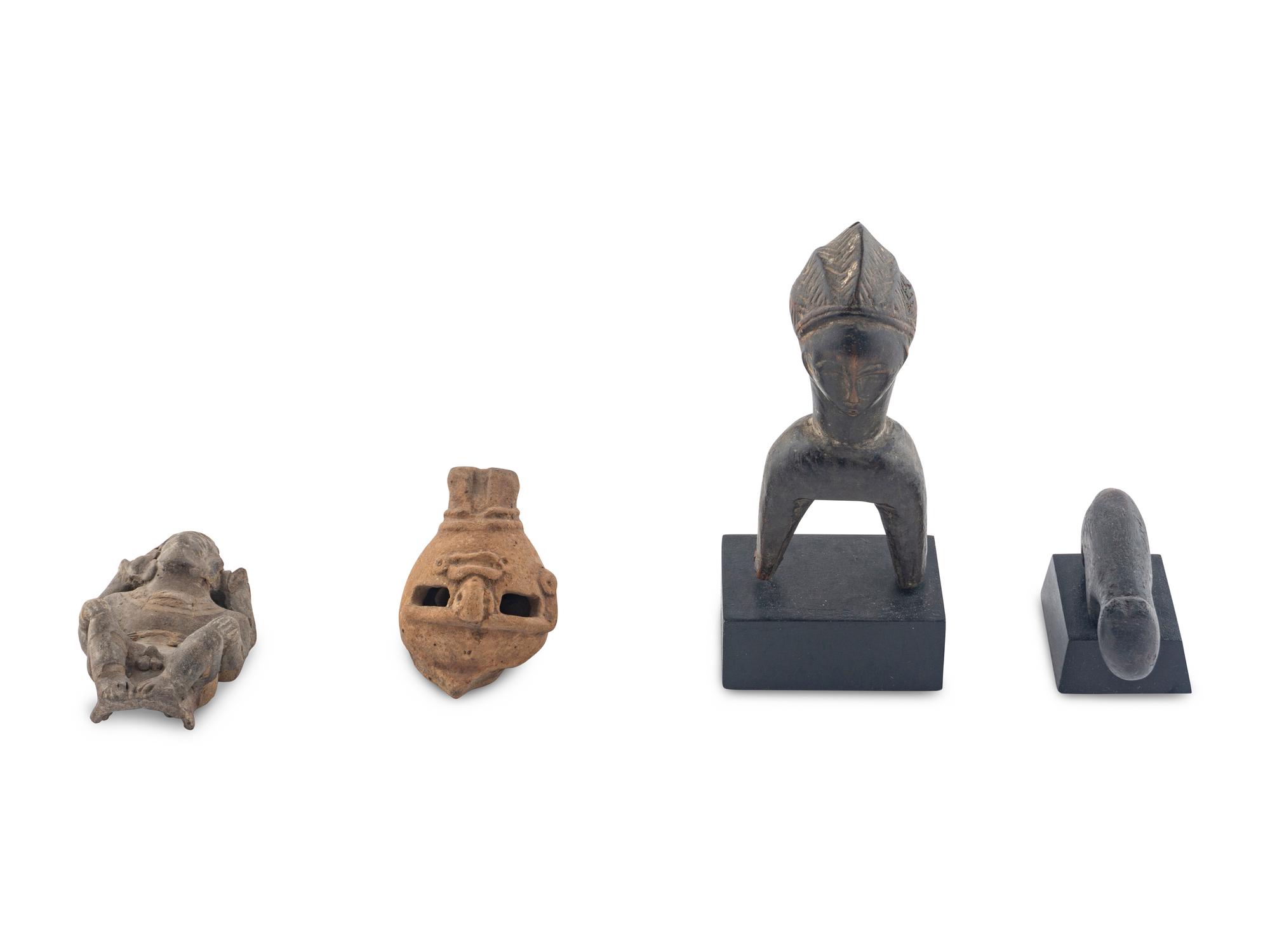 A Collection of Ethnographic Figures and Items