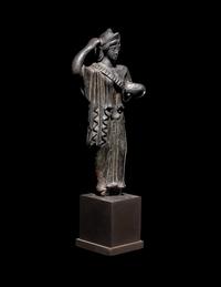A Roman Bronze Athena Promachos