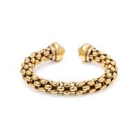 YELLOW GOLD CUFF BRACELET