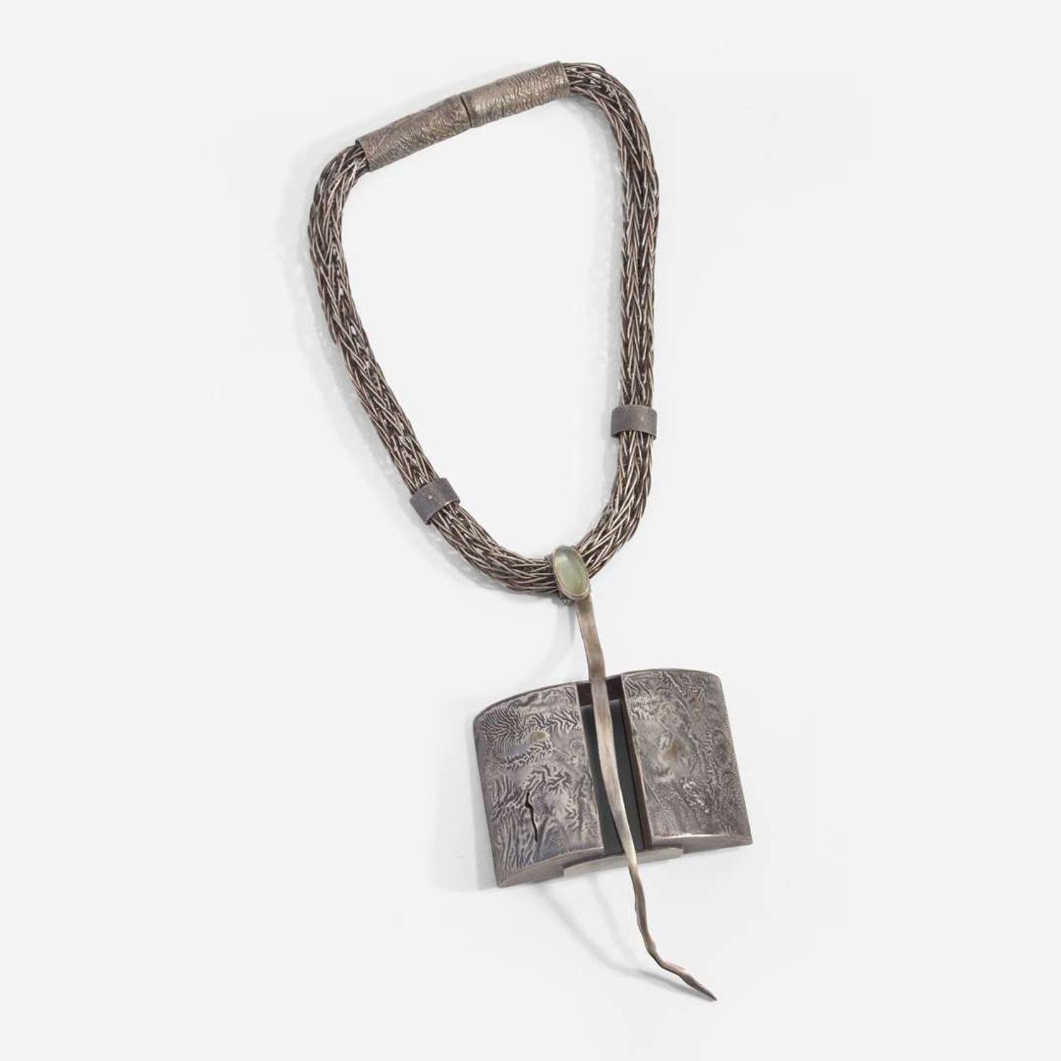 Rena-Beatrice Koopman (American, b. 1945) Silver Necklace, USA, 1978