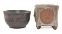 An American Pottery Bowl Diameter of first 10 inches.