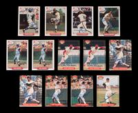 A Group of 13 1993 and 1994 Nabisco Signed Autograph Hall of Fame Baseball Cards,