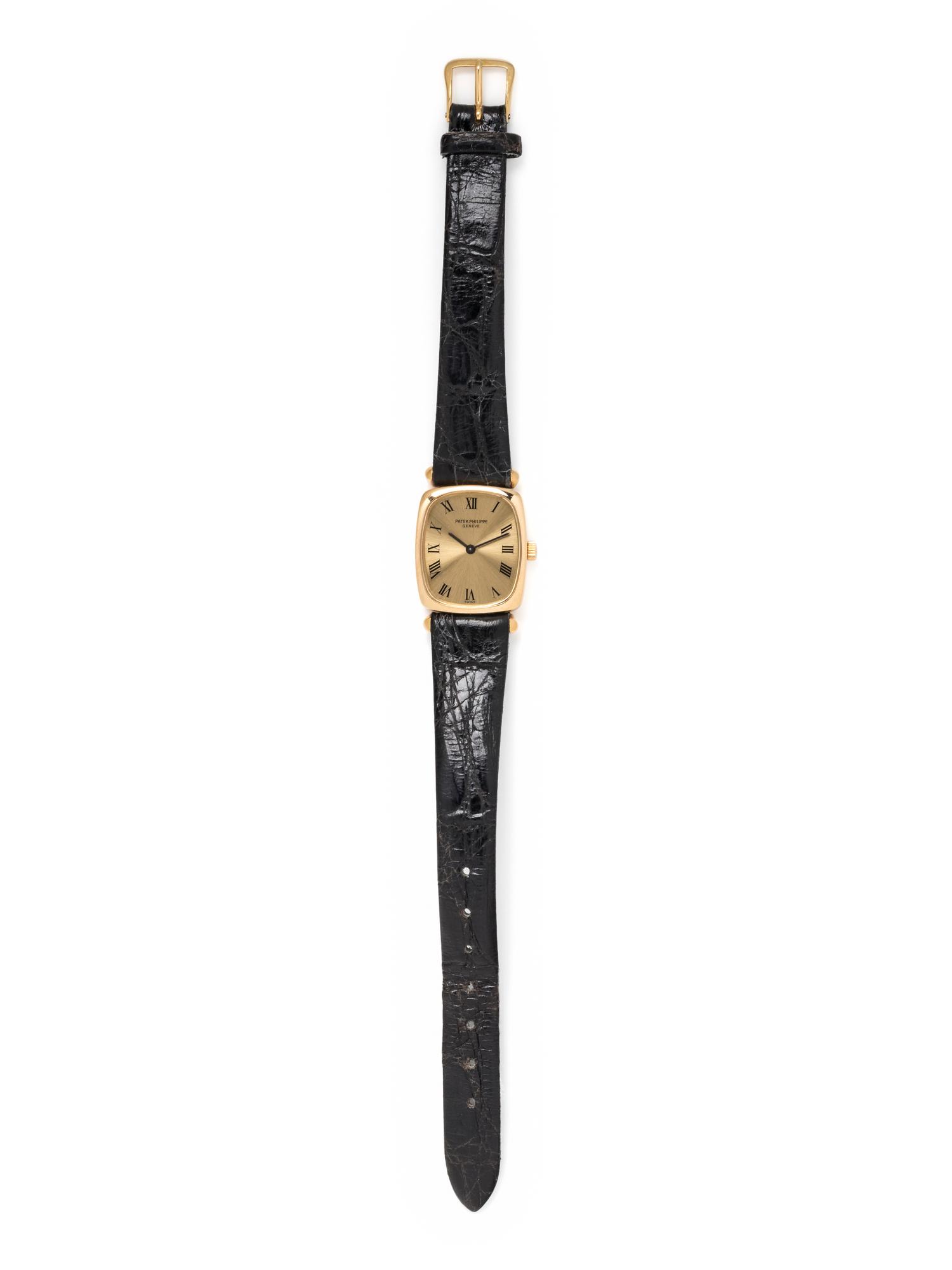 PATEK PHILIPPE, REF. 4458J 18K YELLOW GOLD WRISTWATCH