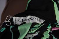 A Leonard Multicolor Silk Dress,