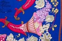 Two Hermès 90cm Silk/Cashmere Scarves
