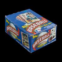 An Unopened Wax Box of 1984 Topps Baseball Cards