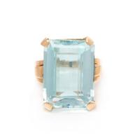AQUAMARINE RING