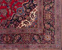 A Kashan Wool Rug