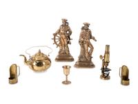 A Collection of Brass Objects