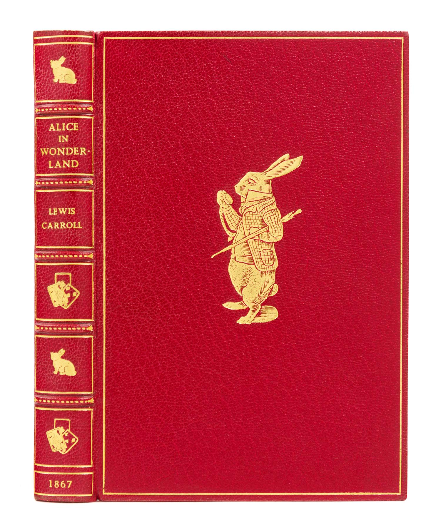 DODGSON, Charles Lutwidge ("Lewis Carroll") (1832-1898). Alice's Adventures in Wonderland. London: Macmillan and Co., 1867.