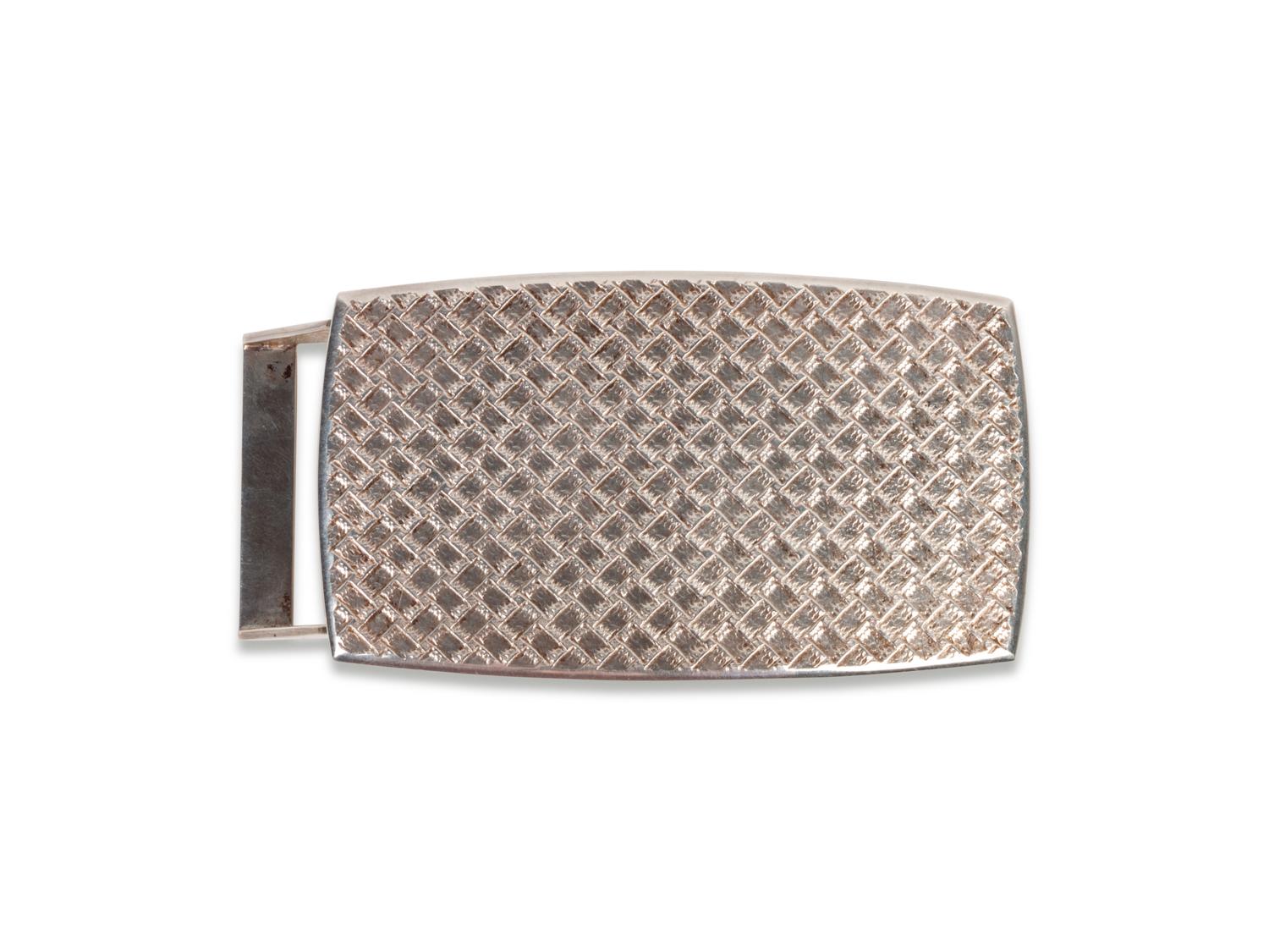 Cast Sterling Silver Buckle